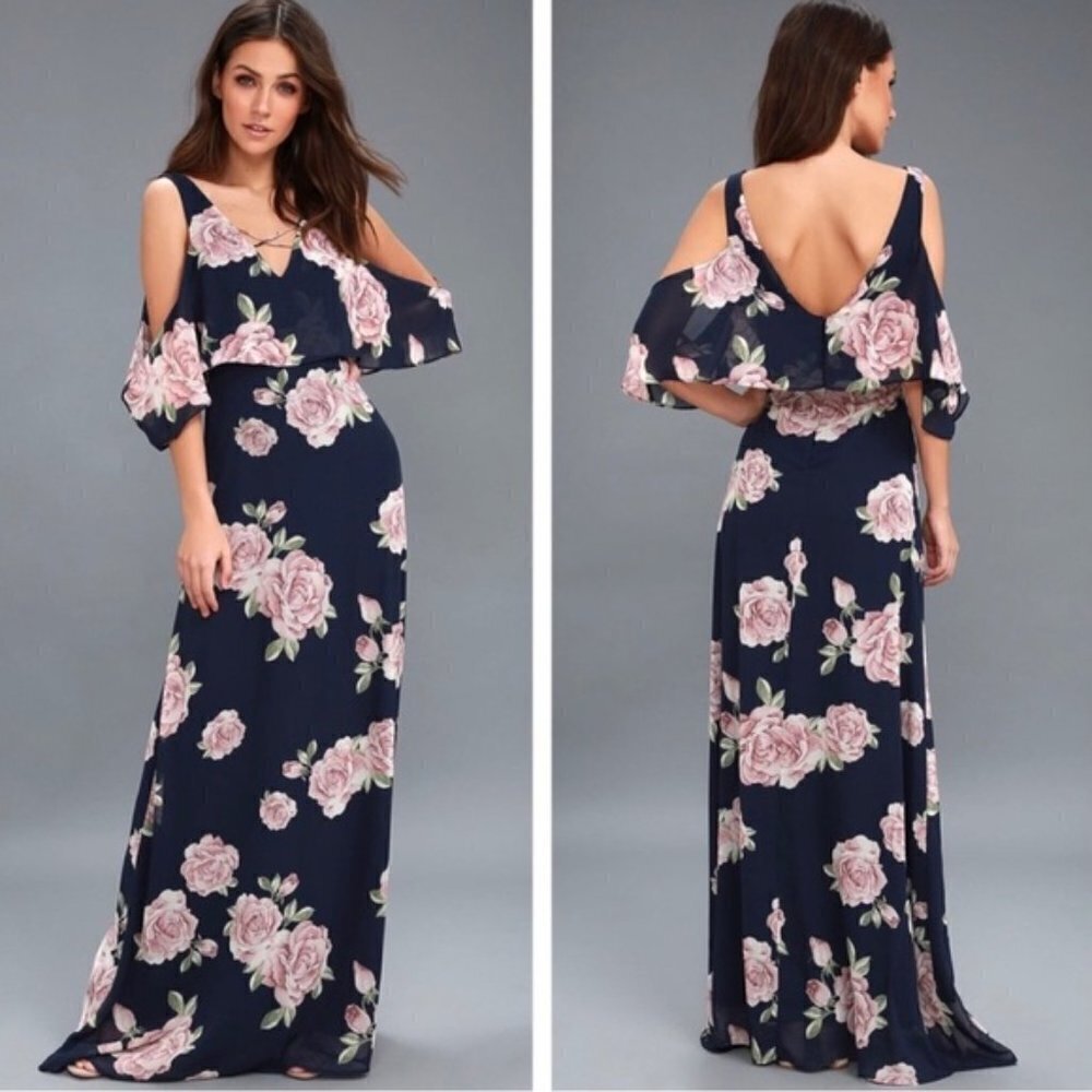 Lulus The Very Thought of You Floral Print Maxi Dress - Picture 8 of 12